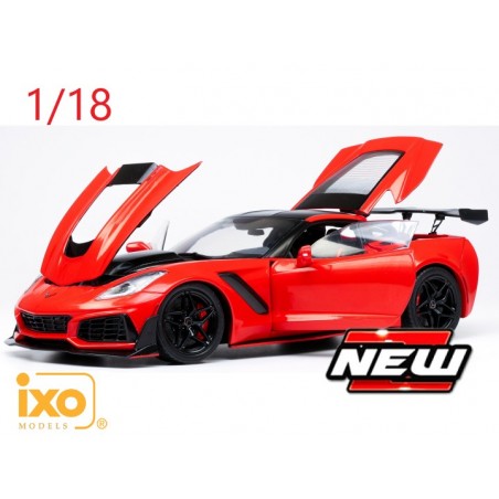 Chevrolet Corvette C7 ZR1 2019 rouge - Ixo