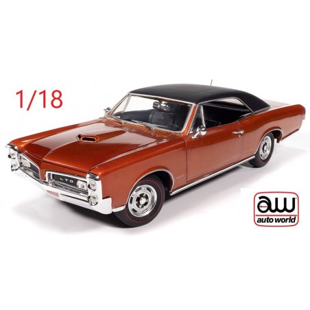 Pontiac GTO Hardtop 1966 cuivre et noire - Auto World