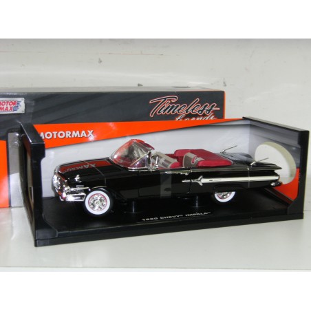 Chevrolet Impala cabriolet 1960 noire - Motormax