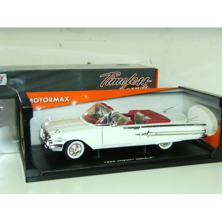 Chevrolet Impala cabriolet 1960 blanche -Motormax