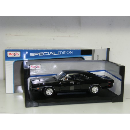 Dodge Charger R/T 1969 noire - Maisto