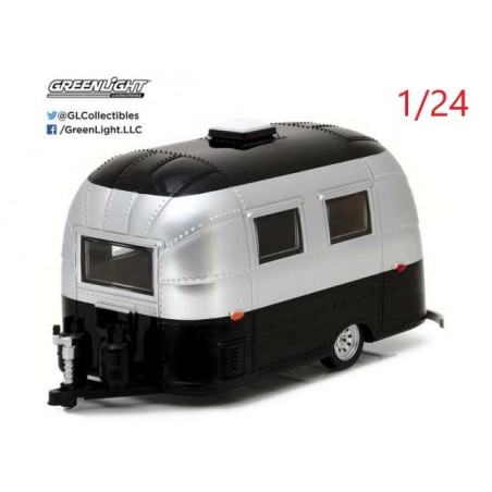 Caravane bambi Airstream alu poli - Greenlight