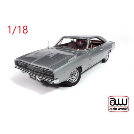 Dodge Charger R/T 1968 grise - Auto World