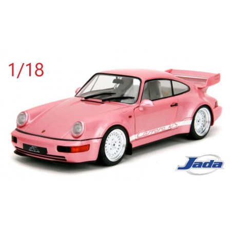 Porsche 911 RSR 964 Pink Slips rose et blanche - Jada Toys