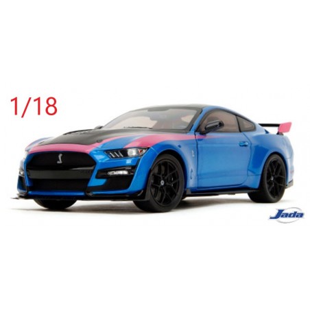 Ford Mustang Shelby GT500 2020 Pink Slip bleue - Jada Toys