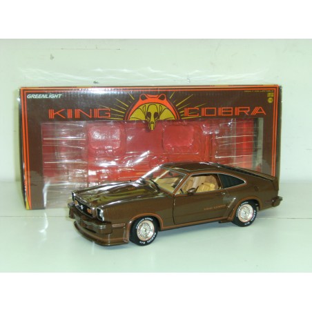 Ford Mustang King cogra II 1978 marron - Greenlight