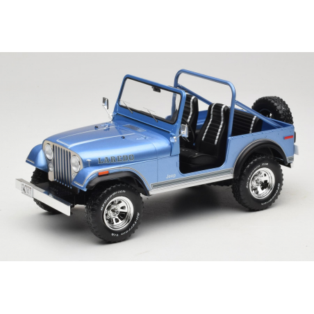 Jeep CJ-7 Laredo bleue 1980 - MCG