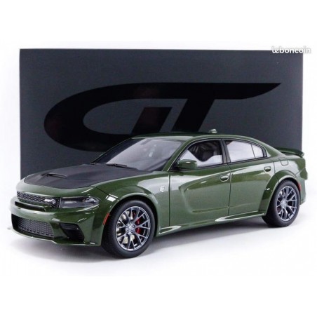 Dodge Charger SRT Hellcat Widebody verte métal - GT Spirit