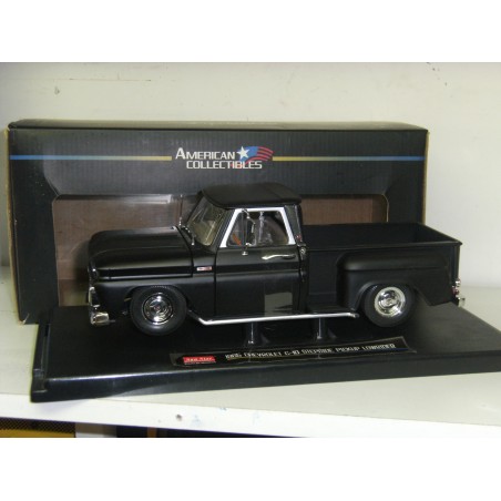 Chevrolet C-10 Stepside 1965 noir mat - Sunstar