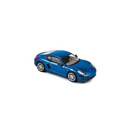 1/43 Porsche Cayman 2013 bleue Norev