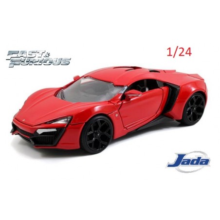 Lykan Hypersport rouge "Fast & Furious 7" Jada