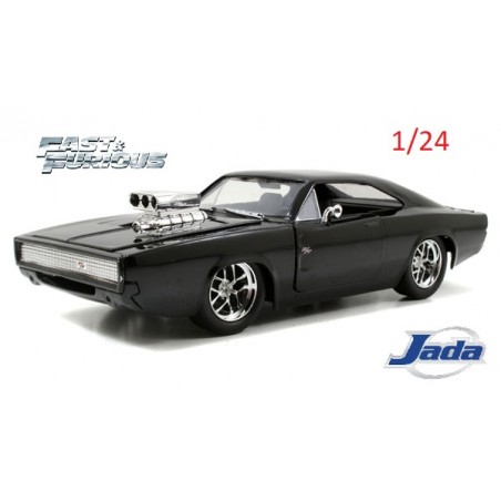 1970 Dodge charger noire "Fast & Furious" - Jada Toys