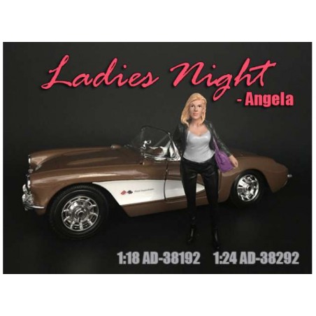 1/18 Figurine Ladies night Angela - Américan Diorama