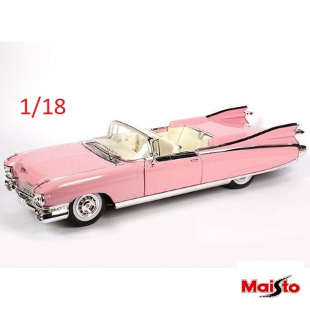 1959 Cadillac Eldorado Biarritz rose - Maisto